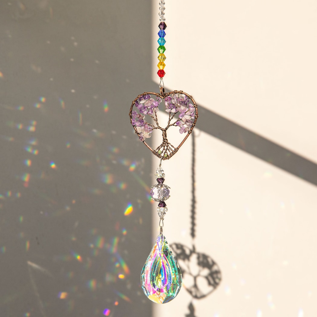 Somnira - Colorful Tree of Life Window Hanging Ornament
