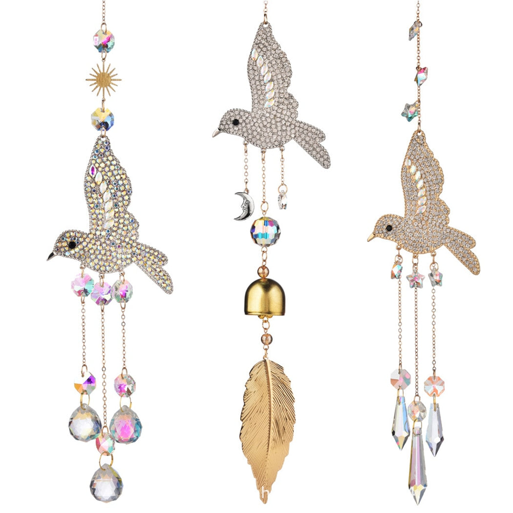 Somnira - Bird Shaped Suncatcher Wind Chime