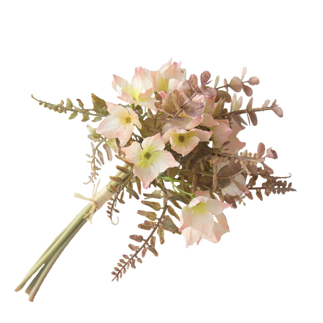 Roselle - Pastel-toned Artificial Greenery Hydrangea Bouquet