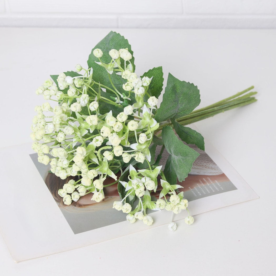 Roselle - Soft Color Artificial Gypsophila Bouquet