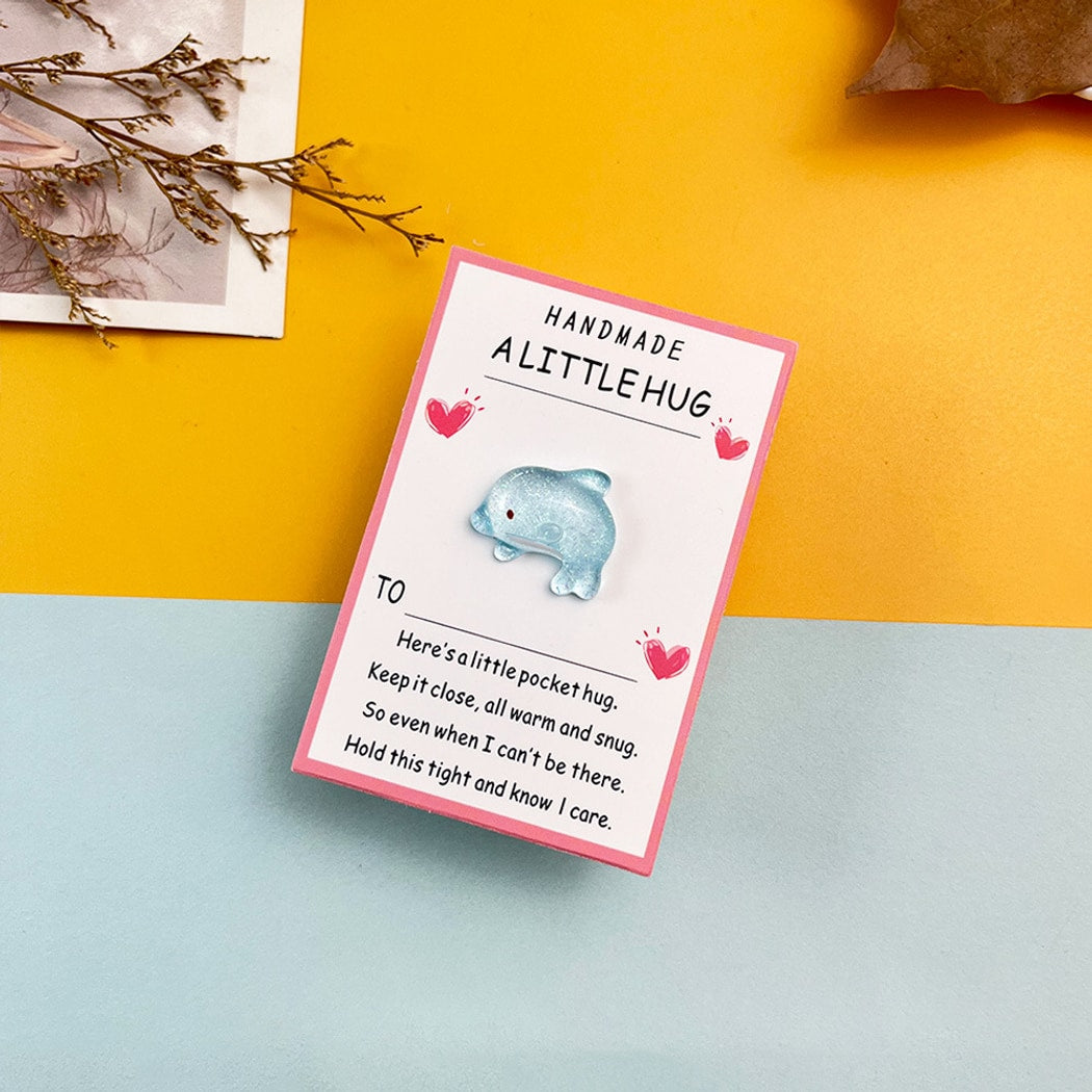 Taphug - Pocket Hug Ocean Motif Keepsake Card