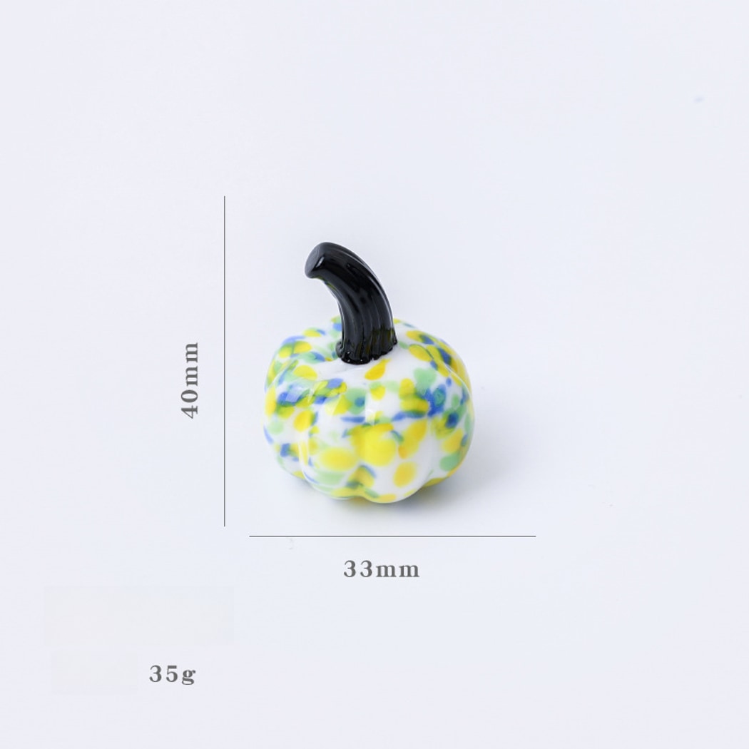 Glasira - Colorful Pumpkin Shape Table Ornament