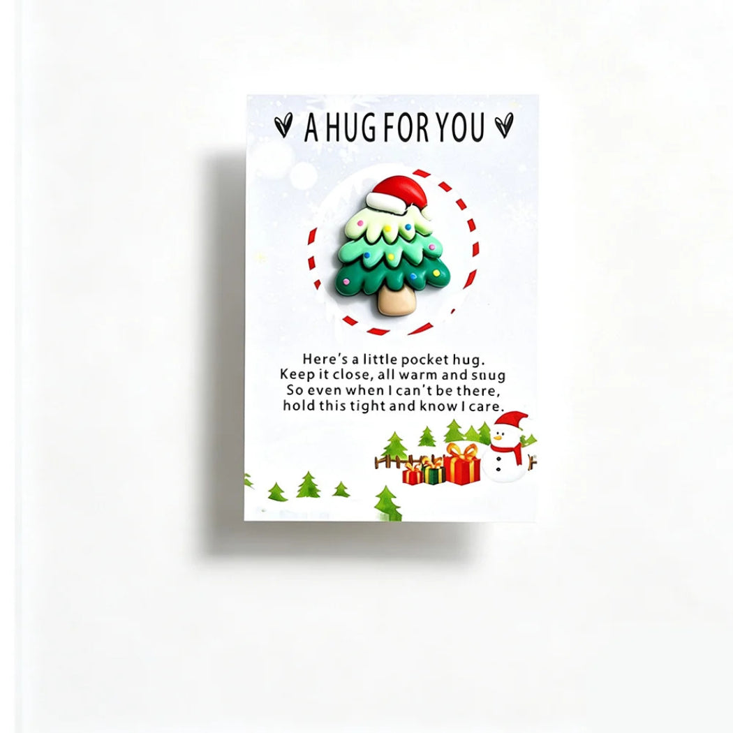 Taphug - Christmas Raised Token Pocket Hug