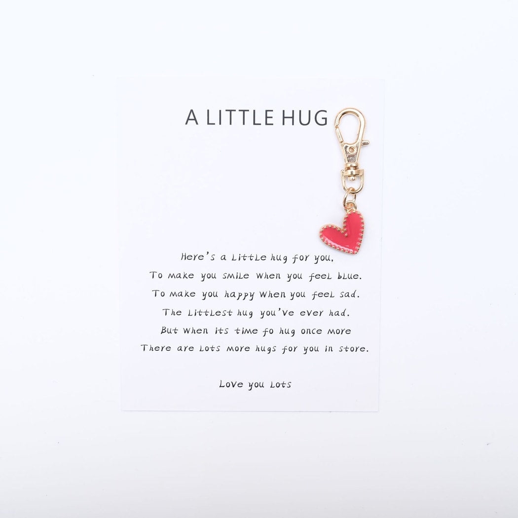 Taphug - Pocket Hug Colorful Heart Keychain