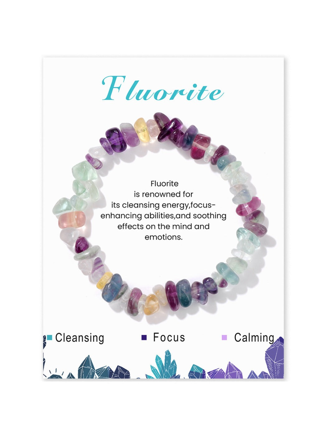 Emora - Stone Beaded Bracelet Vintage Style