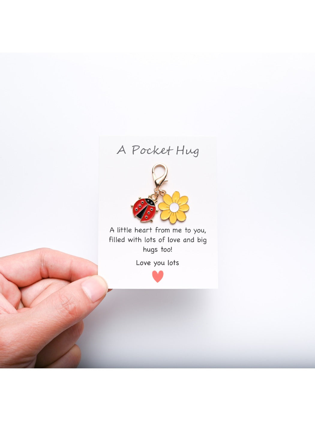 Taphug - Pocket Hug Insect Daisy Keychain