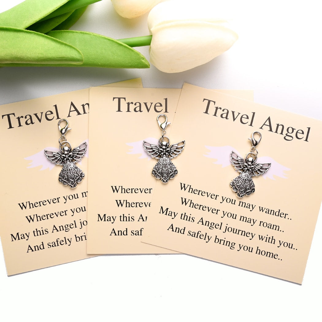Taphug - Pocket Hug Retro Angel Keychain Pendant