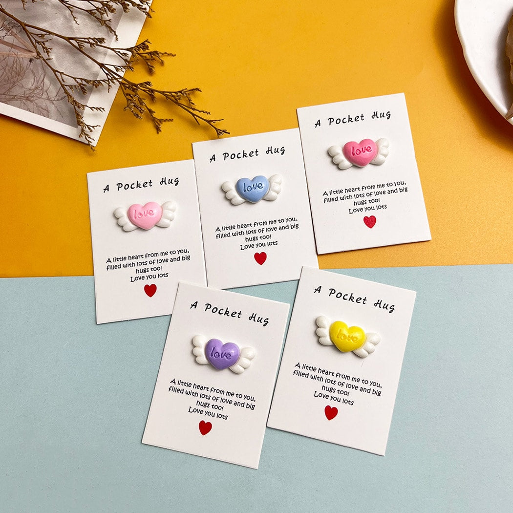 Taphug - Winged Heart Pocket Hug Keepsake Gift