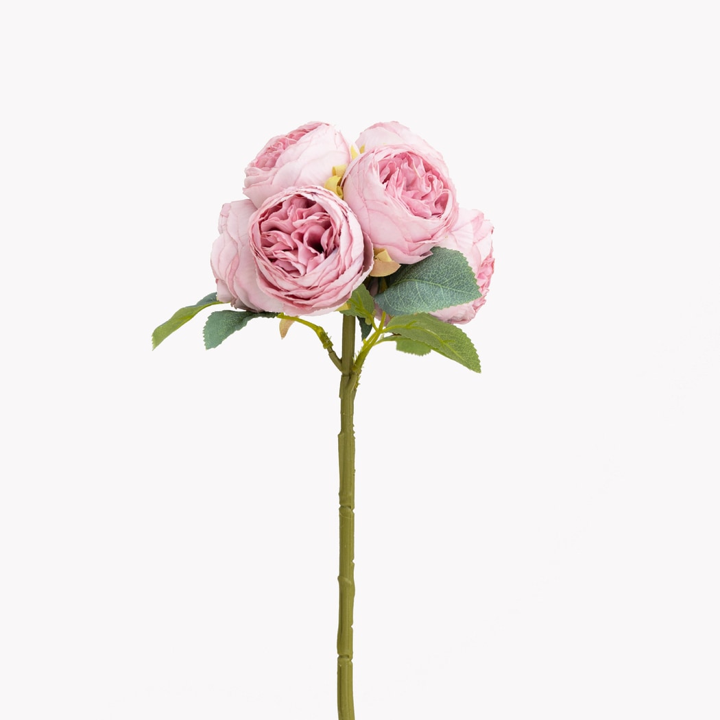 Roselle - Romantic Vivid Rose Artificial Bouquet