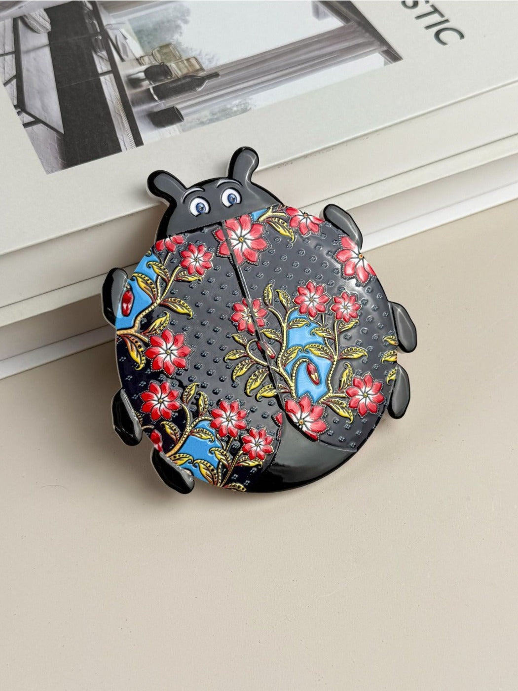 Thimara - Bohemian Style Cute Ladybug Heat Resistant Melamine Coaster