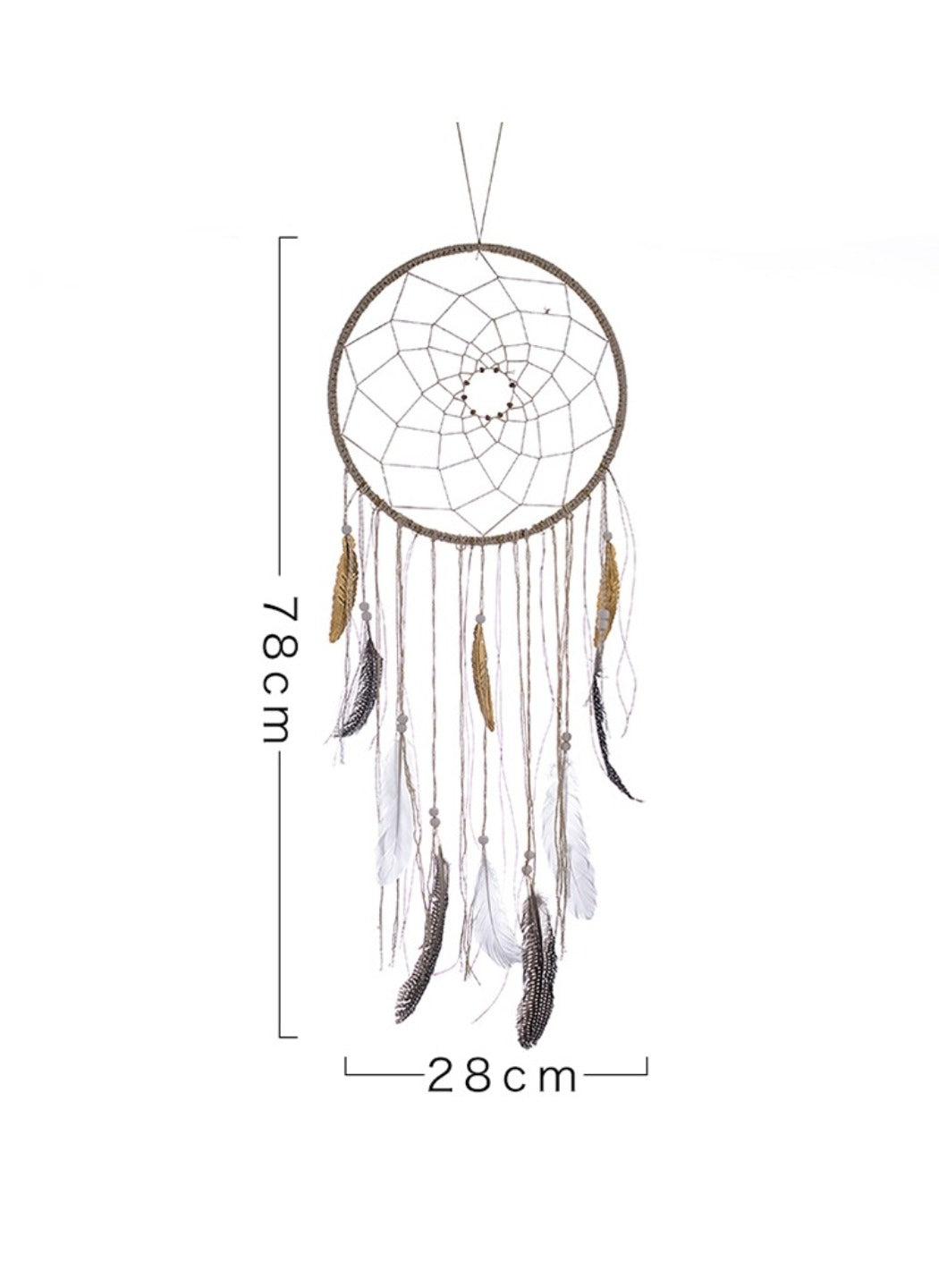Somnira - Nordic‑Style Dreamcatcher Wind Chime