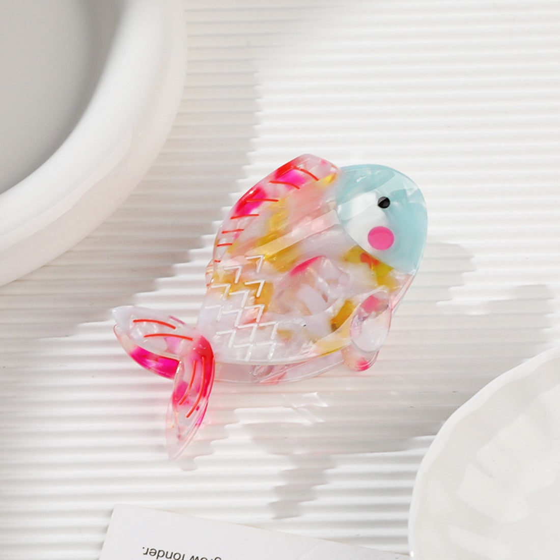 Cico - Cute Fish-Shaped Acetate Hair Clip