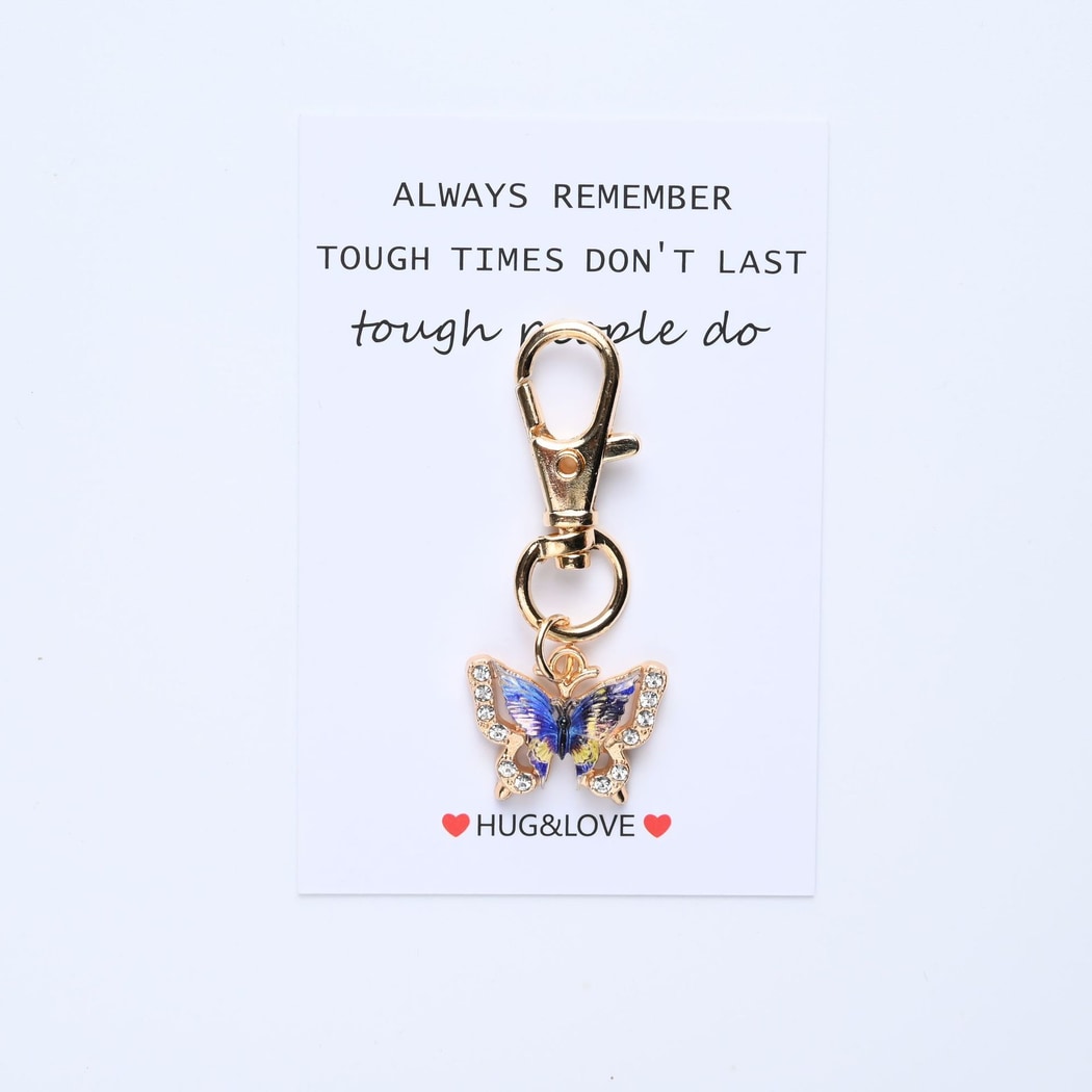 Taphug - Pocket Hug Gradient Butterfly Keychain