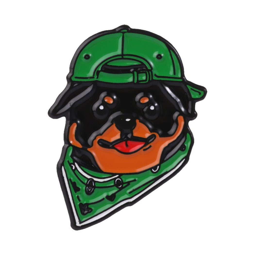 Pinori Cool Dog Enamel Pin
