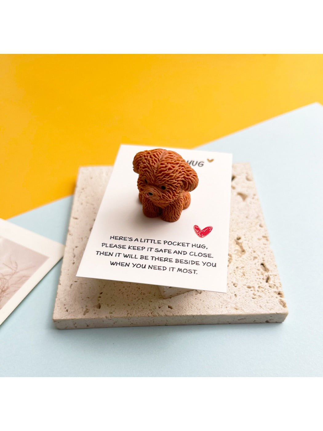 Taphug - Pocket Hug Cute Teddy Small Dog Gift for Loved Ones