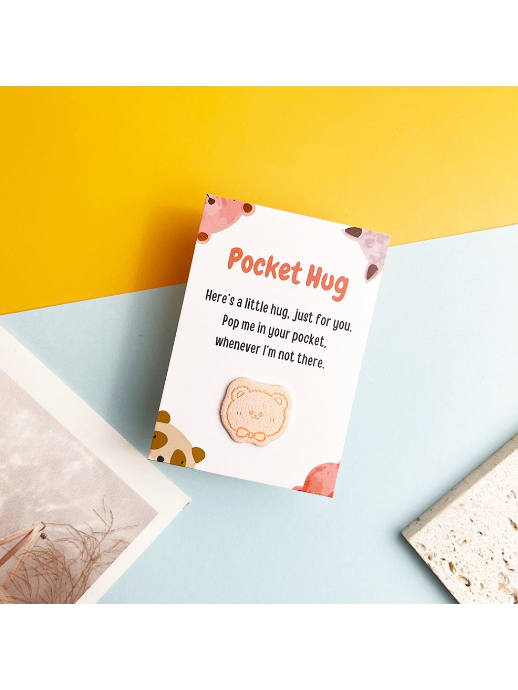 Taphug - Pocket Hug Microfiber Bear Emotional Support