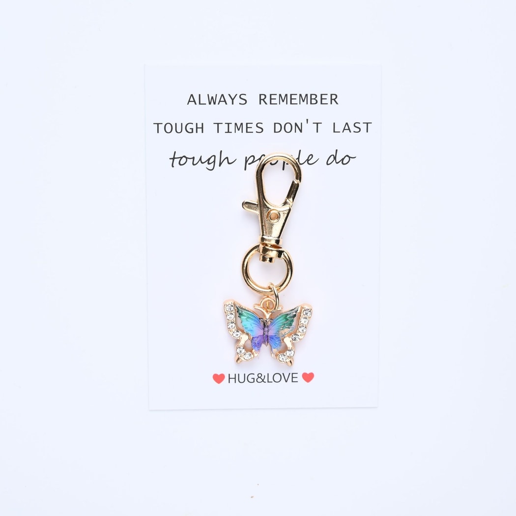 Taphug - Pocket Hug Gradient Butterfly Keychain