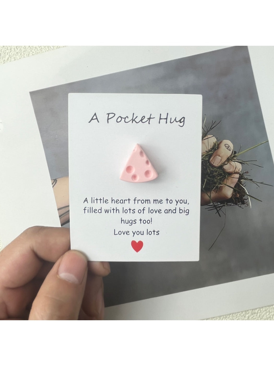 Taphug - Pocket Hug Cute Resin Cheese