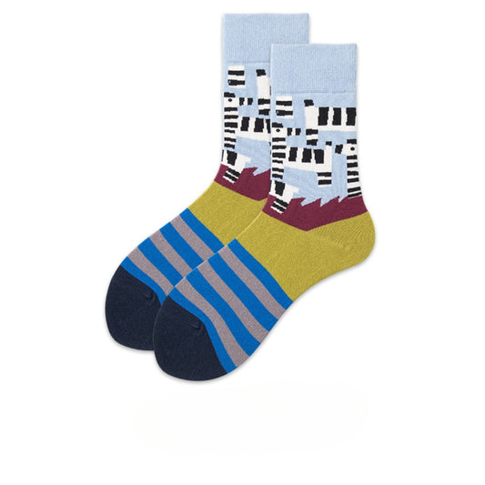 Miski | Urban Zebra Striped Socks