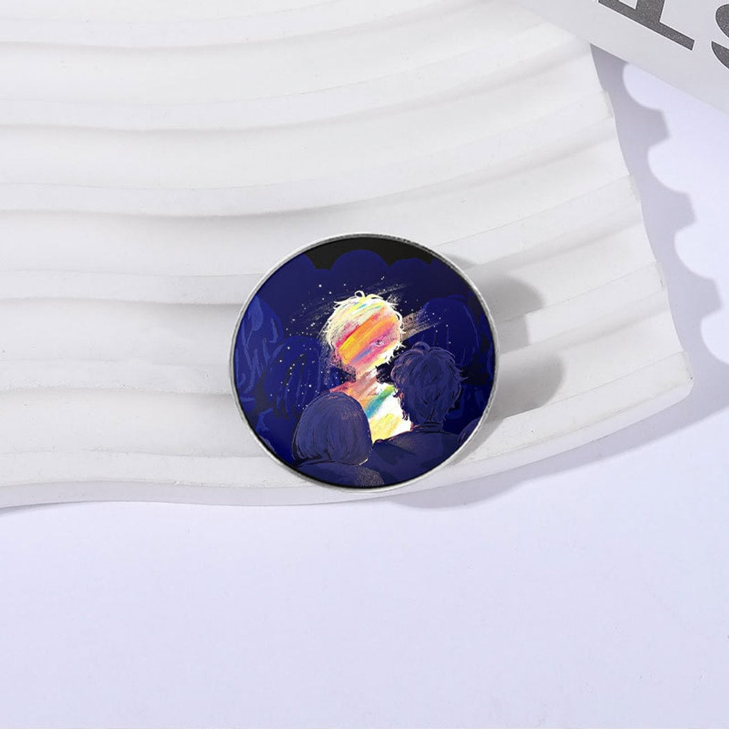 Pinori - Art Portrait Geometric Fashion Pin