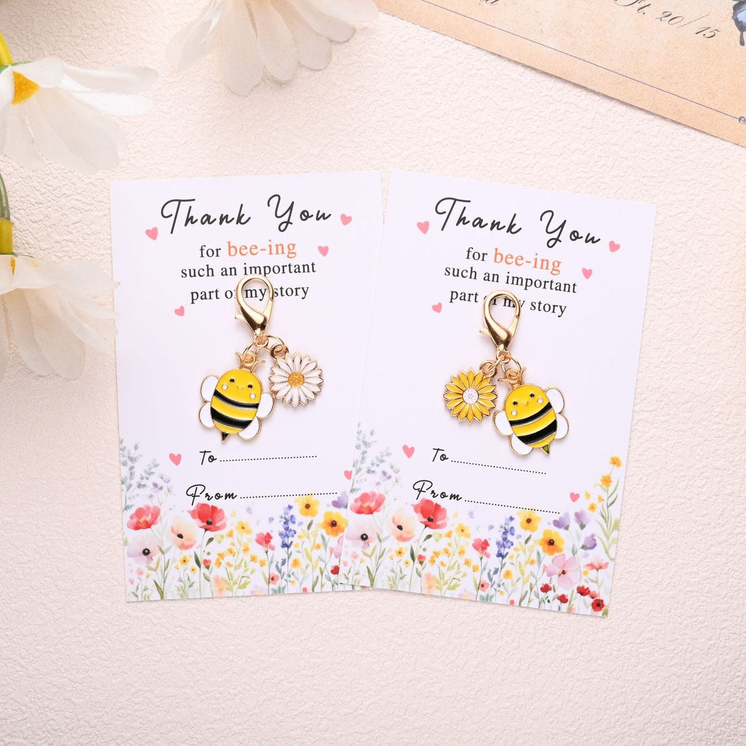 Taphug - Pocket Hug Smiling Bee Keychain