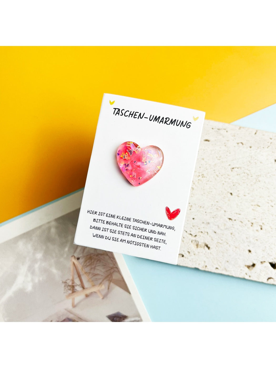 Taphug -  Pocket Hug Resin Heart