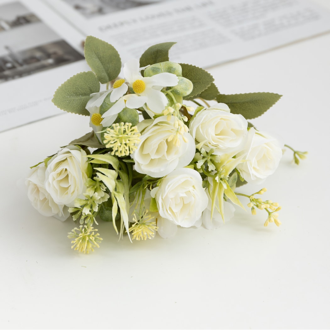 Roselle - Romantic Style Artificial Rose Bouquet